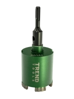 Алмазная коронка по бетону и кирпичу 72 мм для подрозетников