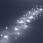 Гирлянда для дома НИТЬ «Роса» 10 м 100 ламп LED, 8 реж,IP-20, Белый