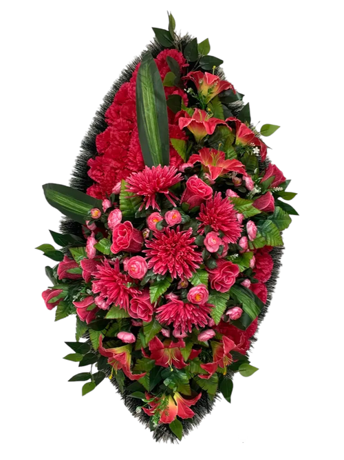 Венок ритуальный «Элитный №43» (125 см)