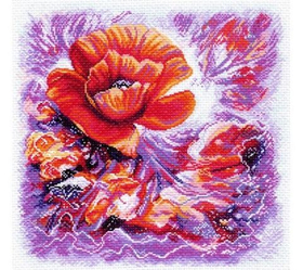 "Мак 2"-1368 канва с рисунком