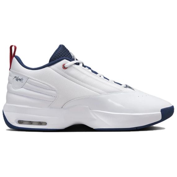 Jordan Max Aura 6 Повседневная обувь Низкий верх Белый/Командный красный/Полночь Морской синий Мужская