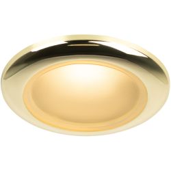 Светильник встраиваемый влагозащищенный ЭРА WR1 GD под лампу MR16 GU5.3 золото