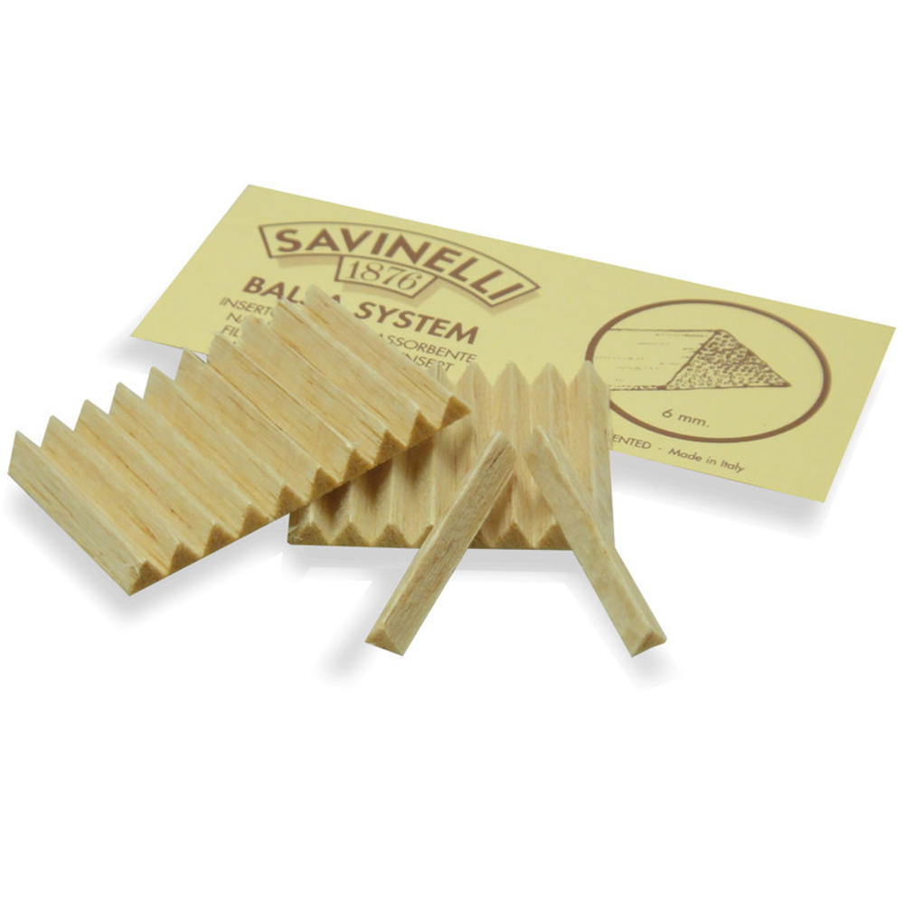 Фильтры трубочные Savinelli Balsa Mini 20шт. 6мм