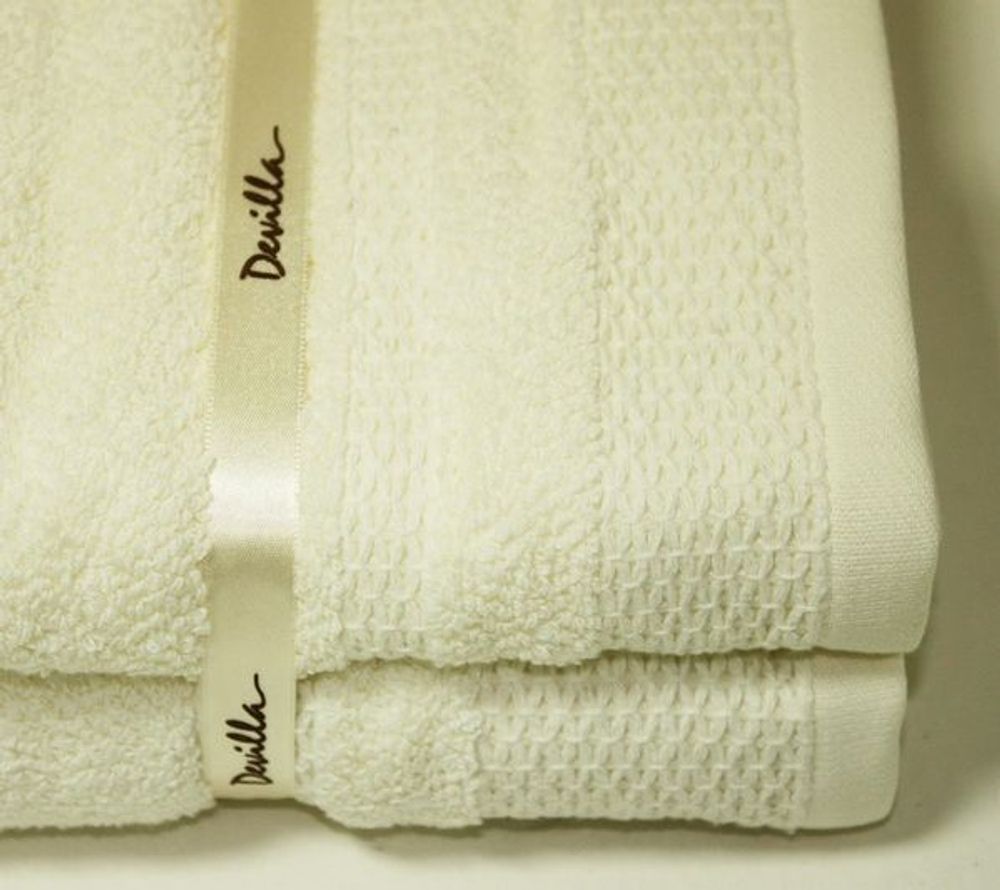 Набор полотенец 3 шт Devilla Baht&Co экрю