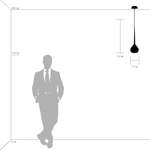 808110 Подвес FORMA 1х40W E14 БЕЛЫЙ