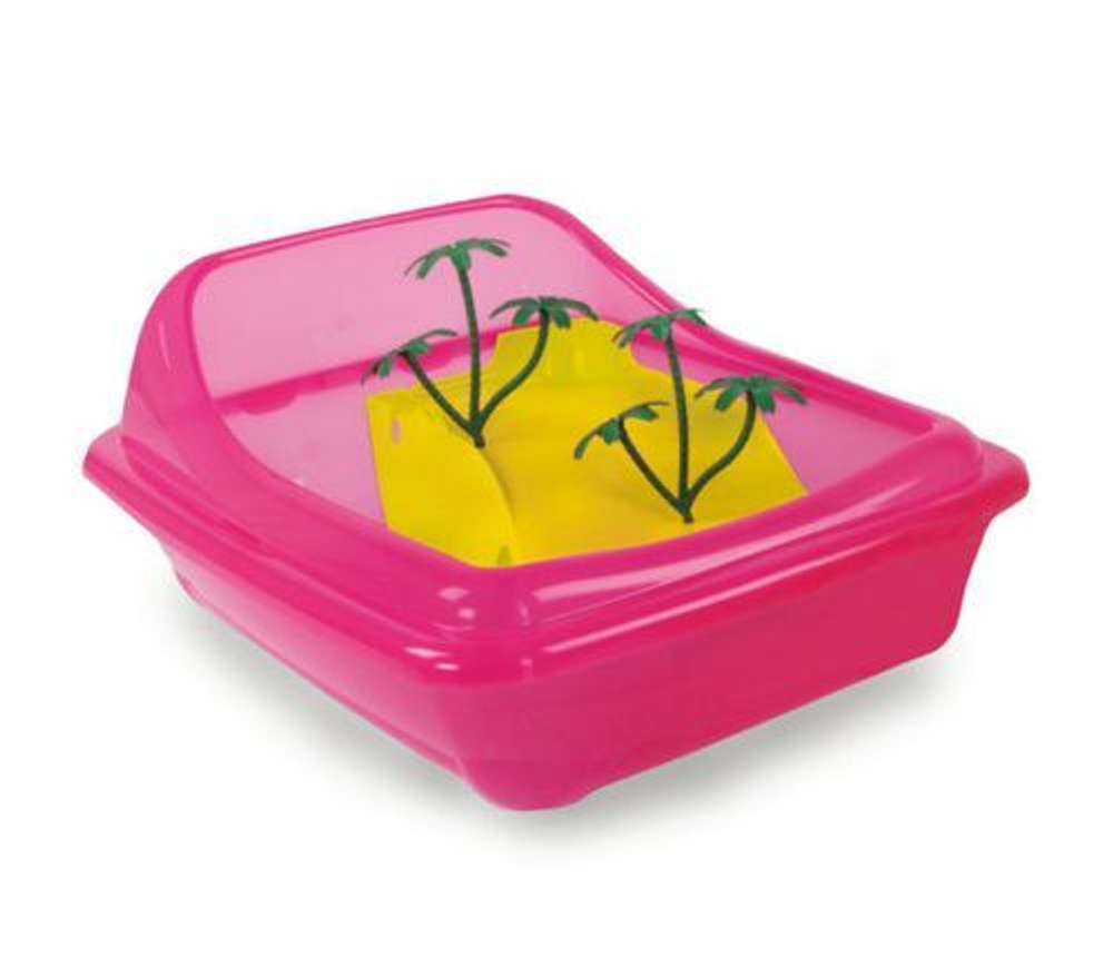 MP-Bergamo ISCHIA MINI пластиковая чаша для черепах 38х31х17