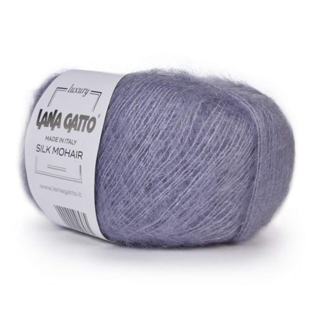 Пряжа Lana Gatto Silk Mohair 25г/212м,цвет (14527), 1 моток