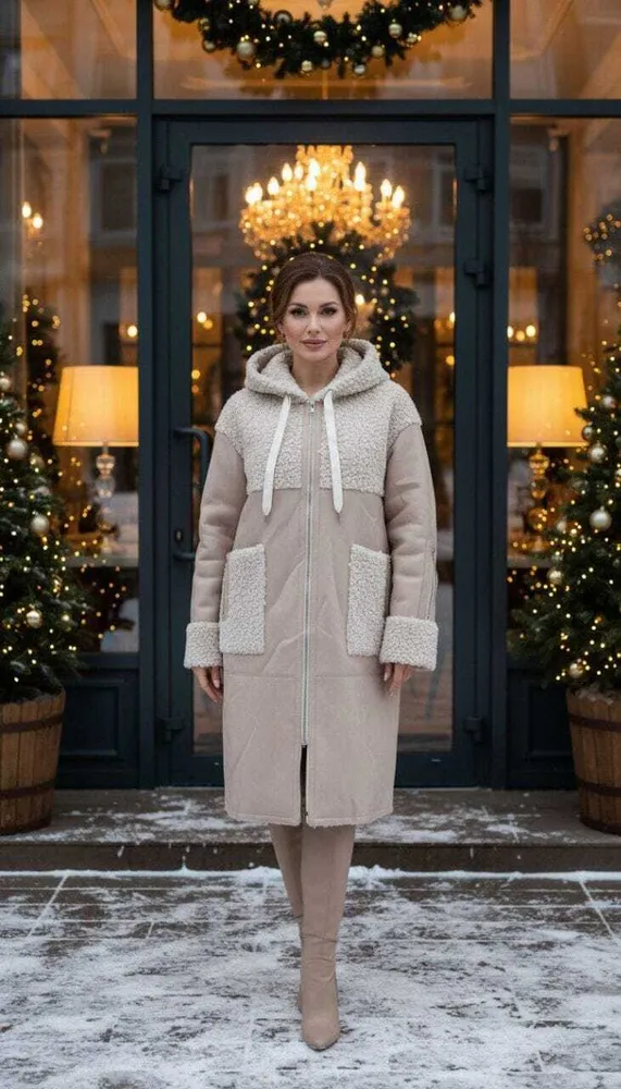 Дубленка 50336355 Fabrika