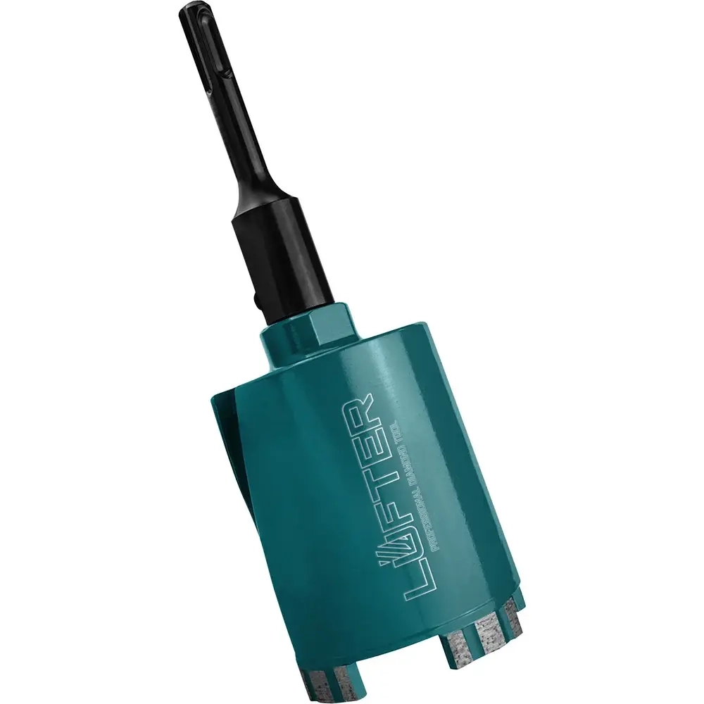 КОРОНКА АЛМАЗНАЯ LUFTER MAGNETIC LOCK 68Х65ХM16xSDSplus БЕЗ УДАРА, БЕТОН, АРМОБЕТОН