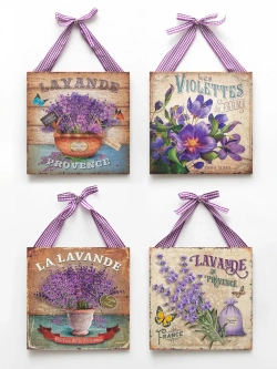 Панно на стену для интерьера 4 шт