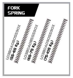 Fork Spring YSS for Honda CRF250LD