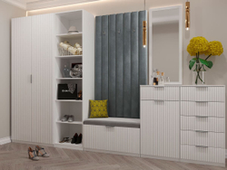 Шкаф распашной Валенсия 2-х дверный, белый