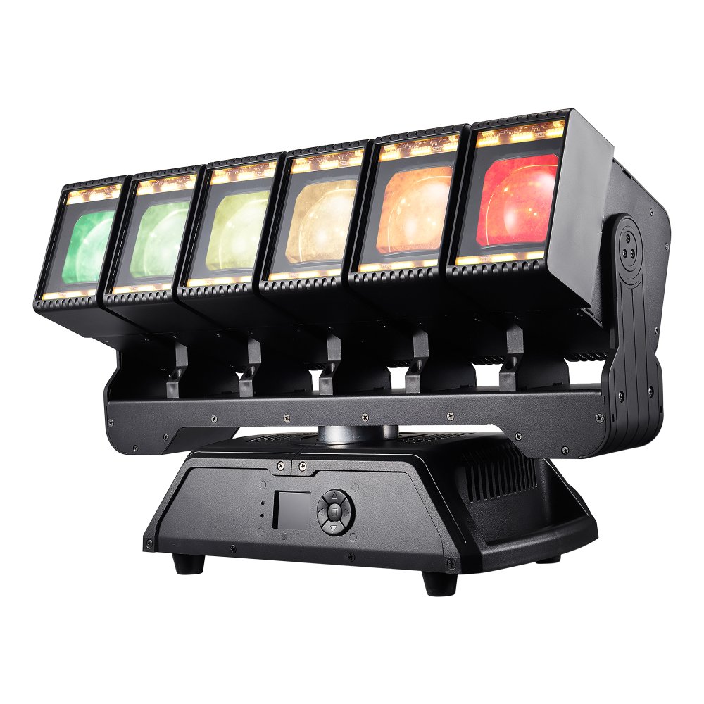 PL-L660M — LED Moving Bar 6×60 Вт RGBW