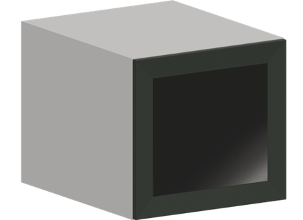 Кухня Модуль ШВГС 500 Графит / Насыщенно-зеленый