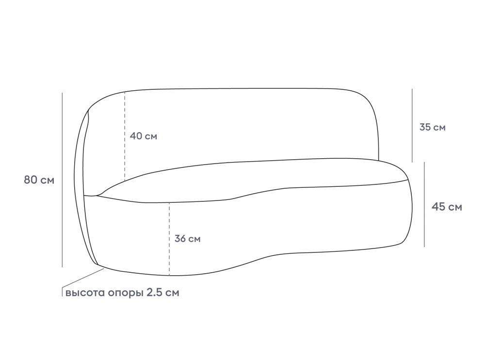 Диван Patti 1900