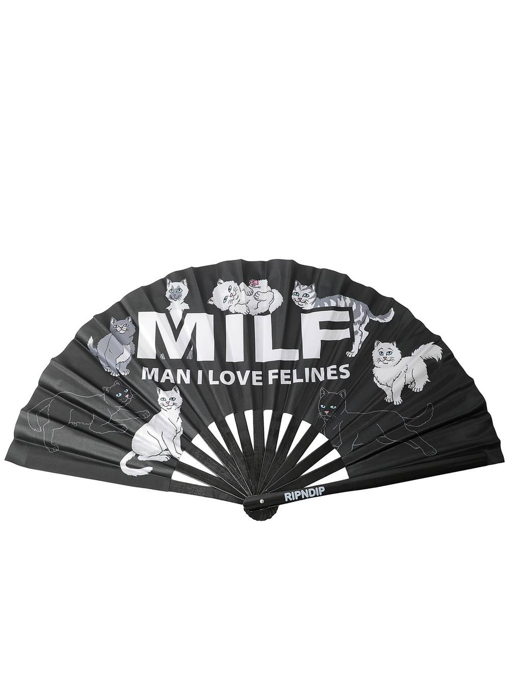 Веер Man I Love Felines Fan