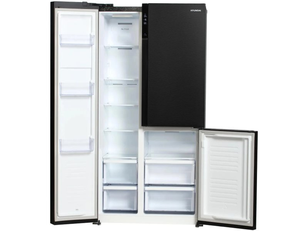 Холодильник Hyundai CS5073FV Total No Frost графит