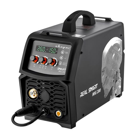 Сварочный полуавтомат "СВАРОГ" REAL SMART MIG 200 BLACK (N2A5)