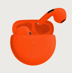 Bluetooth - гарнитура Pro 6, TWS вкладыши, BT5.0, 30/200mAh Orange