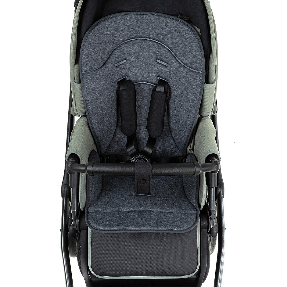 Детская коляска Roan Bass Next 2.0 2 в 1 BSN/43/2 Sage Green/Black/руч.Black