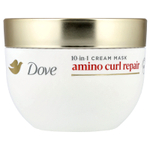 Dove, Amino Curl Repair, крем-маска для локонов 10 в 1, 260 г (9,2 унции)