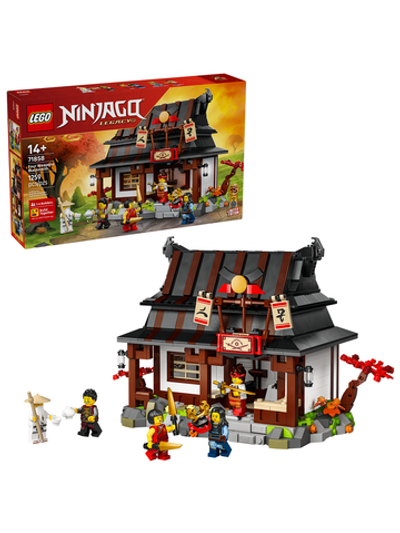 Конструктор лего ниндзяго Кузница Ниндзя 71858 | LEGO NINJAGO Four Weapons Blacksmith 15th Anniversary 1259 деталей 14+