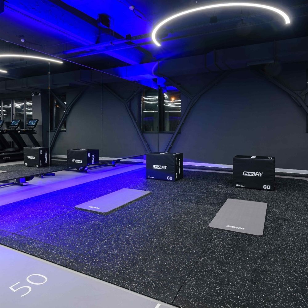 Бордюр резиновый (Sport Рlit Premium) 500x150x15 мм PROFI-FIT