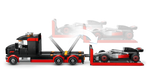 Конструктор Лего Сити Выставочный грузовик F1 с автомобилем Audi 60493 | LEGO City Audi F1 Race car 508 деталей | 7+