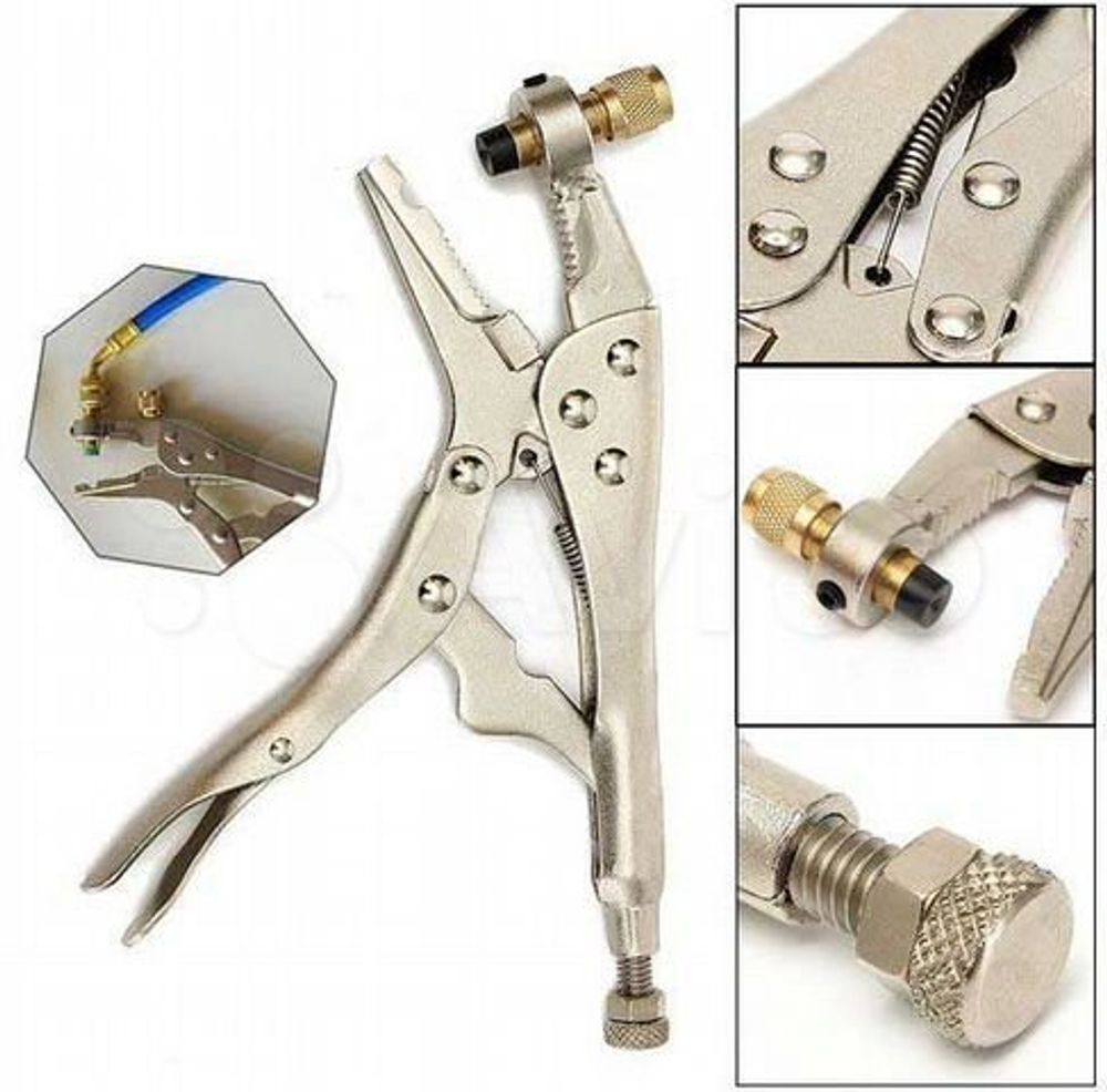 Клещи с проколкой для заправки холодильников