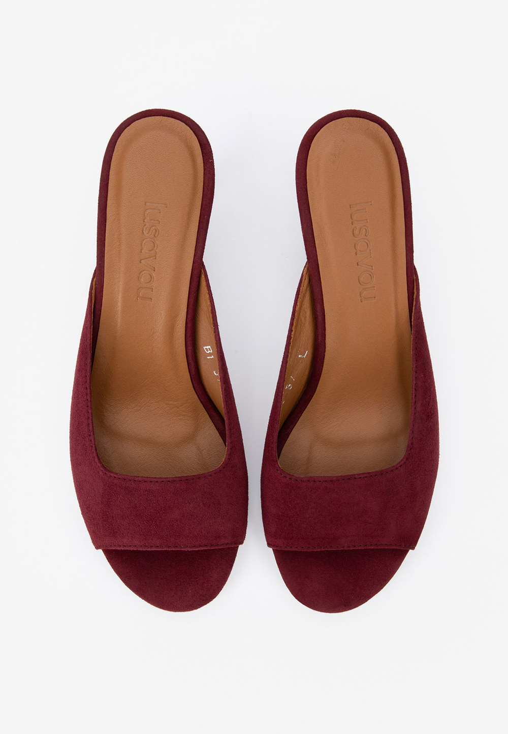 Мюли // Niki // Bordo // Suede