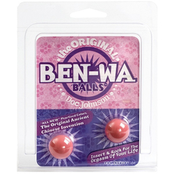 Вагинальные розовые шарики BEN-WA