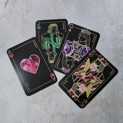 Карты сувенирные игральные "Урал - край самоцветов" (36 карт)