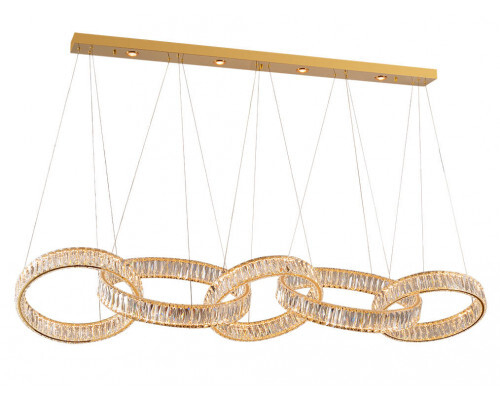 Подвесная светодиодная люстра Newport CRYSTAL 8245/S gold NEW, М0066966