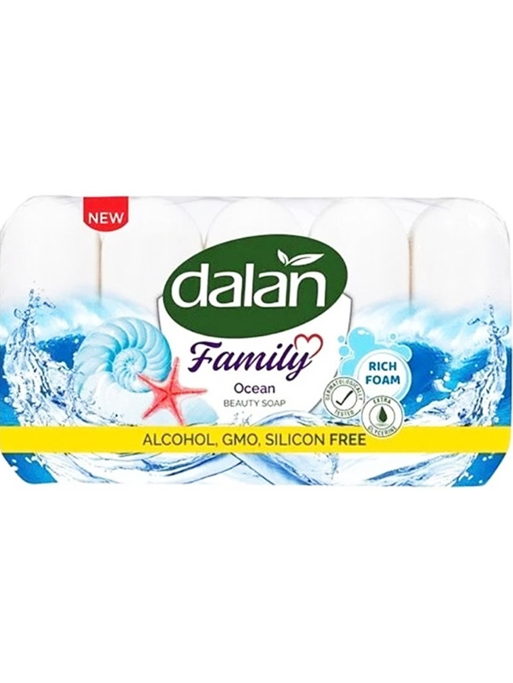 Мыло туалетное DALAN FAMILY "Ocean" 375 г, океан