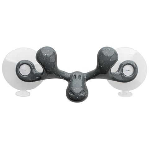 Крючок для душа настенный sven, organic, темно-серый
