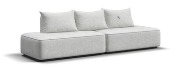 Диван Кинг Твин Шенилл Клауд крем