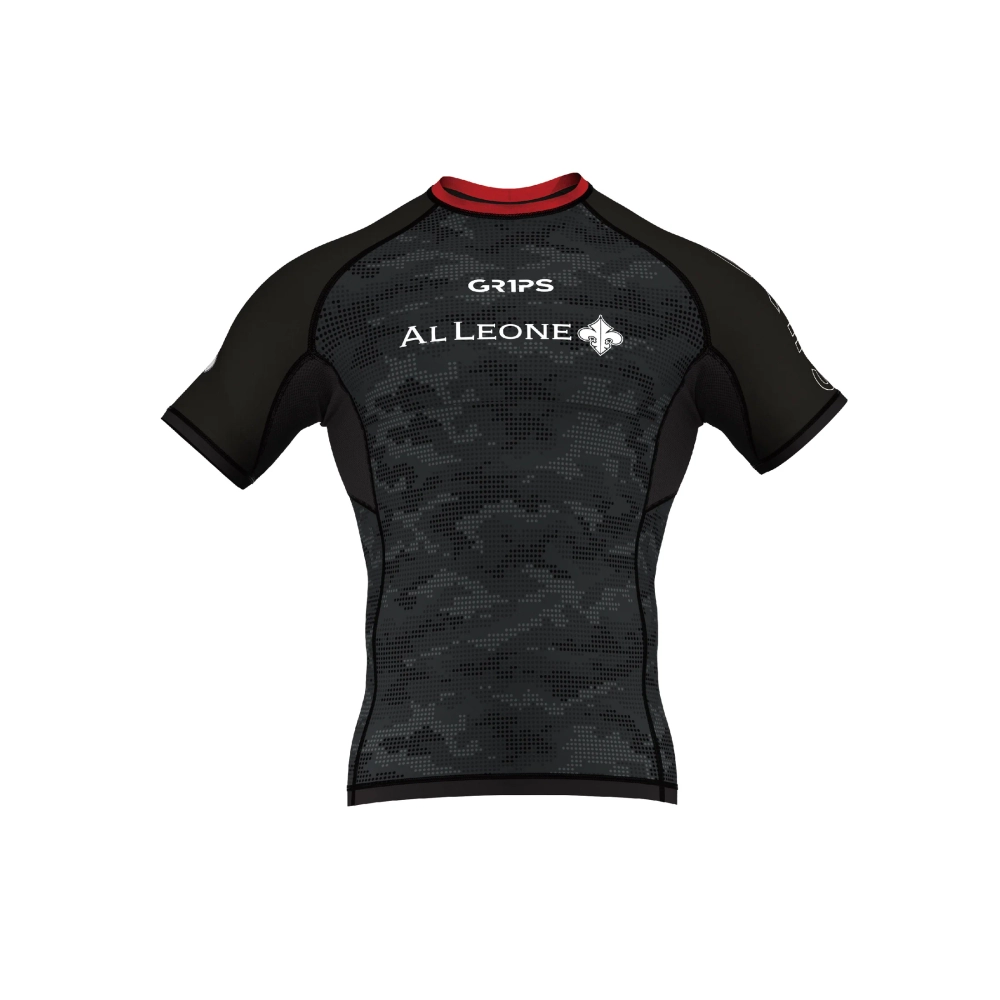 Рашгард GR1PS × AL LEONE SECRET WEAPON AL BLACK PIXEL