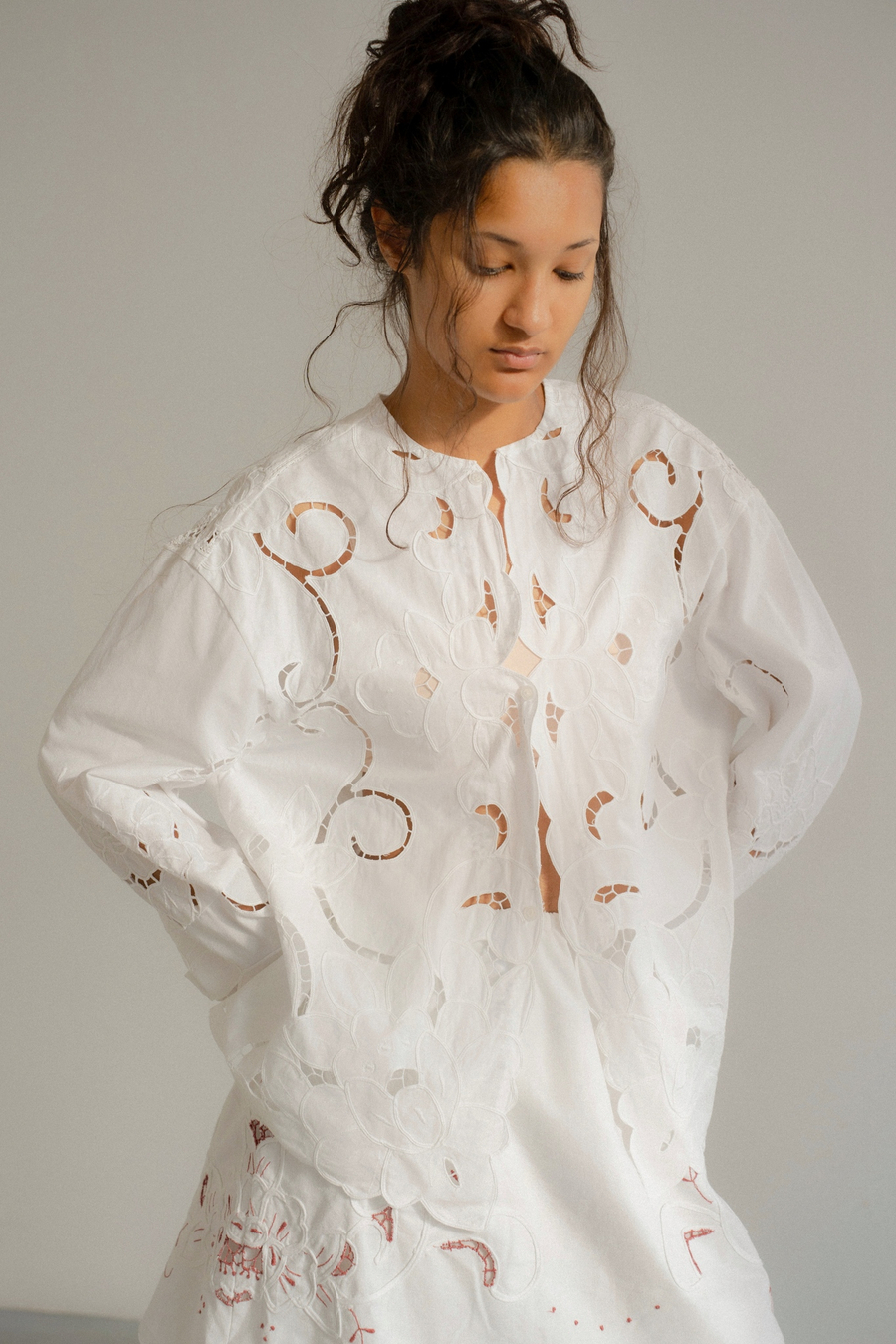 Рубашка с длинным рукавом