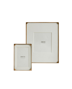 Zara Home Фоторамка из стекла, цвет коричневый, 15 см