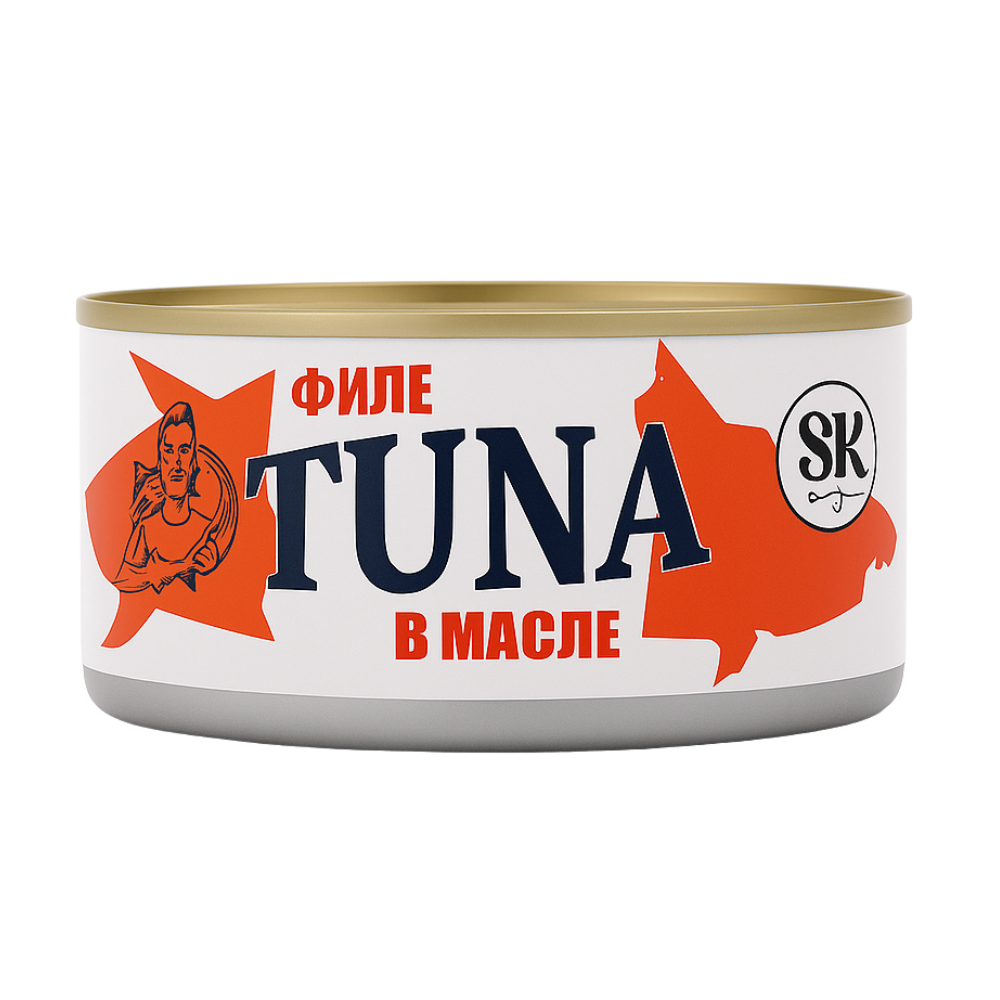 Филе тунца в масле SK 140 гр