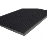 Коврик влаговпитывающий ребристый 50*80 см СТАНДАРТ черный