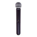 SHURE BLX2/SM58 M17 662-686 MHz ручной передатчик для радиосистем с капсюлем динамического микрофона SM58
