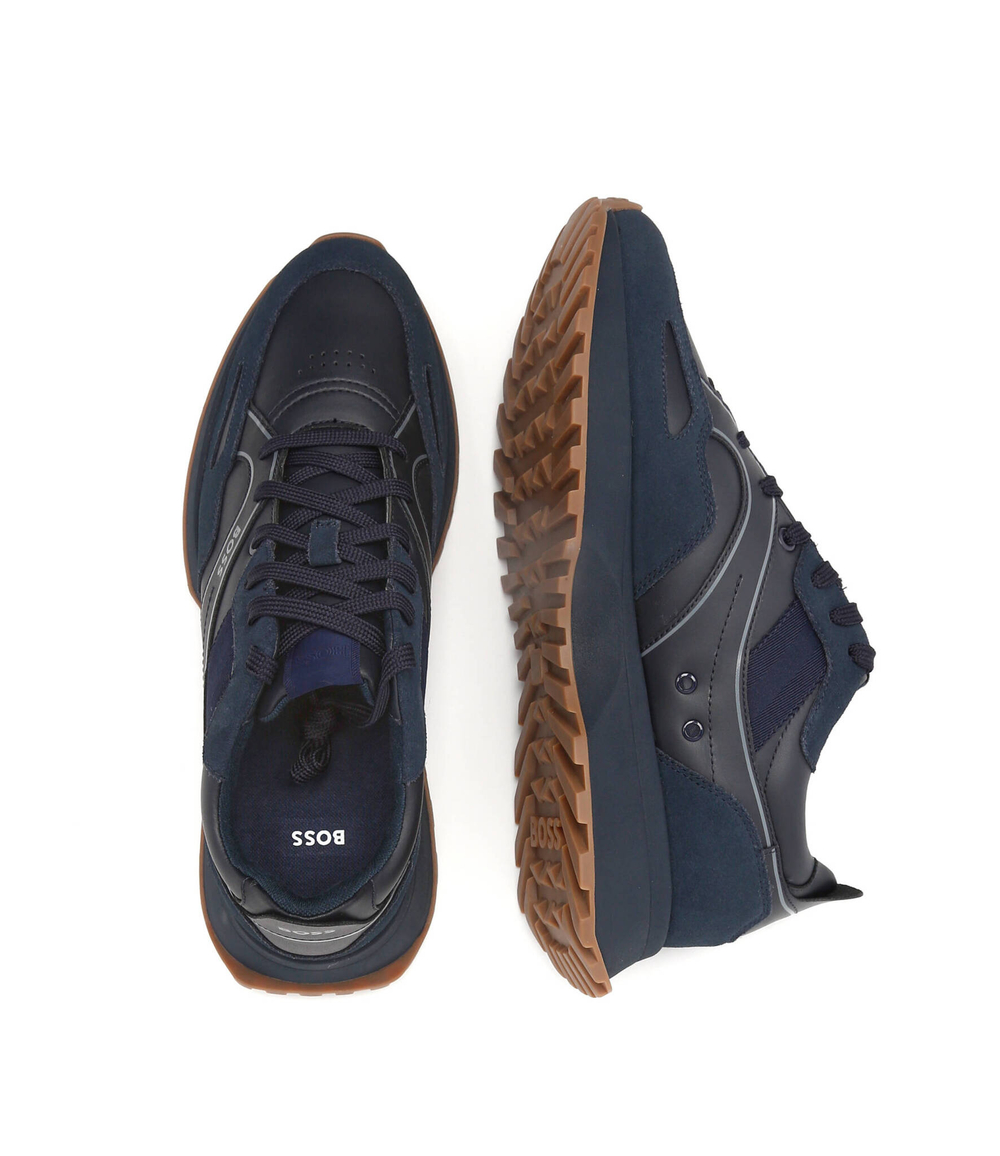 кроссовки jonah BOSS BLACK - темно-синий(50487592)
