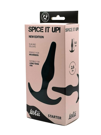 Lola games Spice it up Starter Black - Анальная пробка