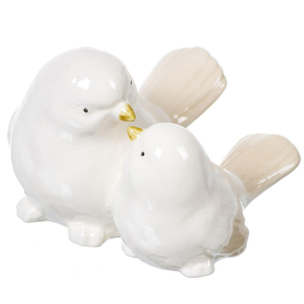 Фигурка декоративная Голуби, 7.5 см, Y4-3709