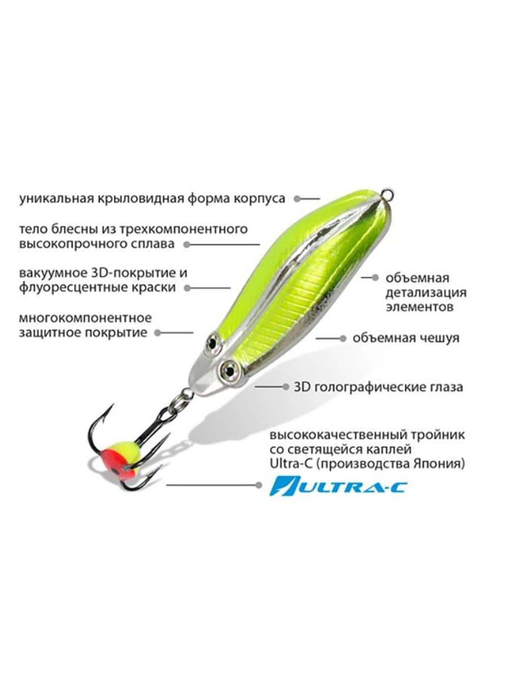 Блесна зимняя ЖУК 9,0g цвет 03, 2 шт