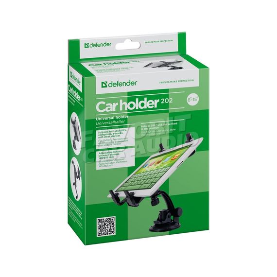 Держатель Defender Car holder 202 для планшета чёрный