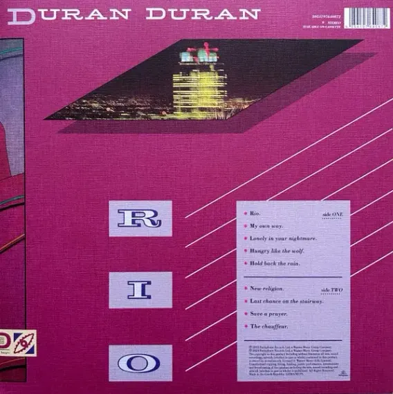Duran Duran – Rio LP