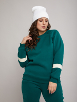 Костюмы с брюками КБофн-042/изумрудный