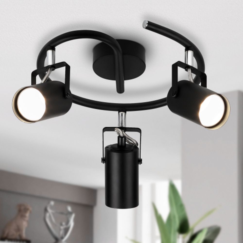 Светильник настенно-потолочный спот Rivoli Mobile 7011-703 3 x GU10 5 Вт поворотный уценка | Rivoli